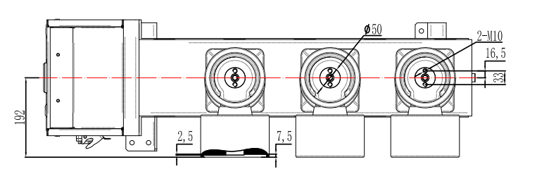 Indoor fixed lateral type vacuum circuit break 12...24 kV, 630...1250A, 12...25 kA