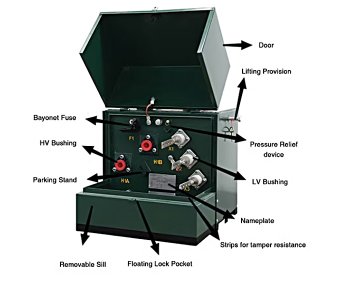 15KVA - 250KVA&nbsp;Single phase Pad mounted Transformer