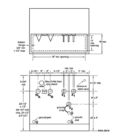 15KVA - 250KVA&nbsp;Single phase Pad mounted Transformer