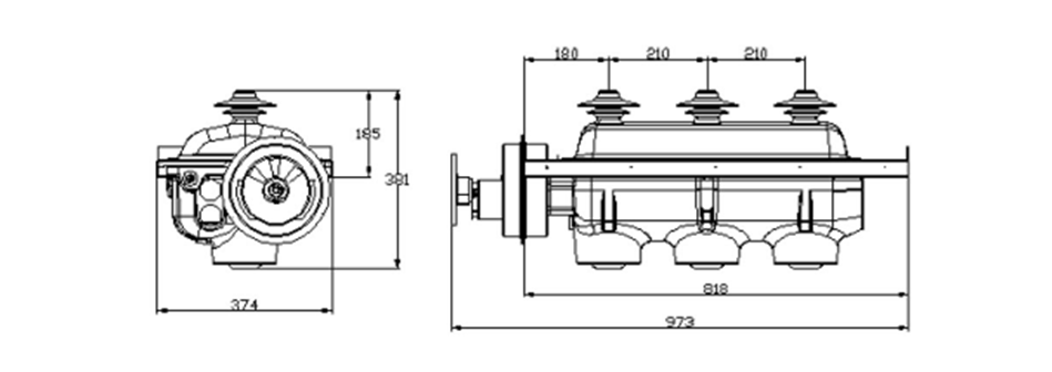 24KV Indoor SF6 Load Break Switch