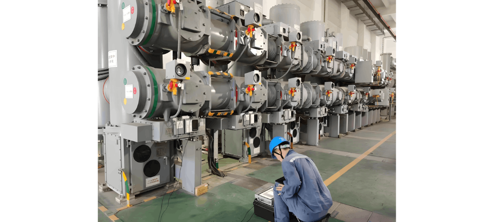 What are the polarity test methods for GIS current transformers?