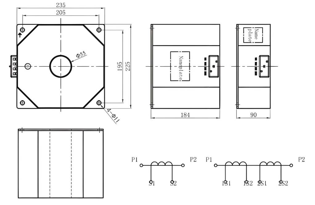 LDZC55 Current Transformer