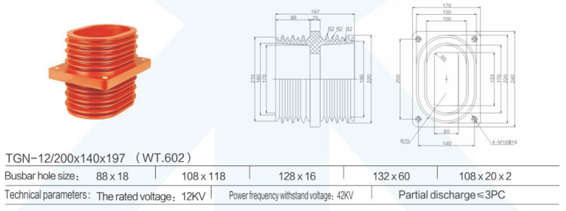 Switchgear Insulating Bushing