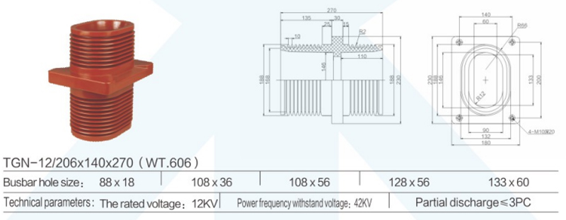 Switchgear Insulating Bushing