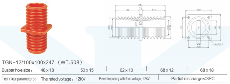Switchgear Insulating Bushing