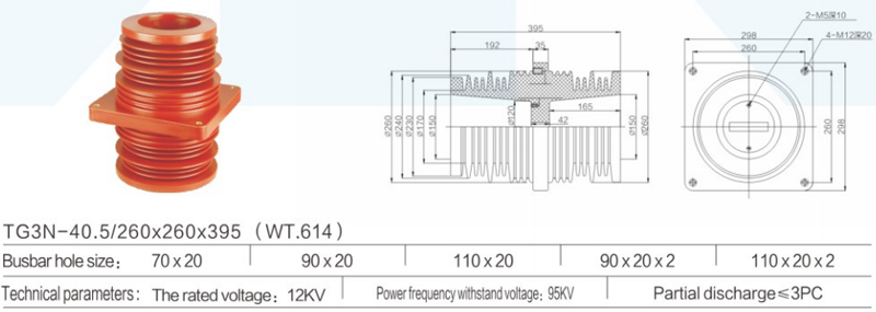 Switchgear Insulating Bushing