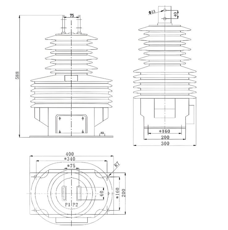 LZZB-36 36kV Indoor Single-Phase Epoxy Resin Type Current Transformer
Transformator Arus Jenis Resin Epoxy Satu Fasa Indoor 36kV LZZB-36