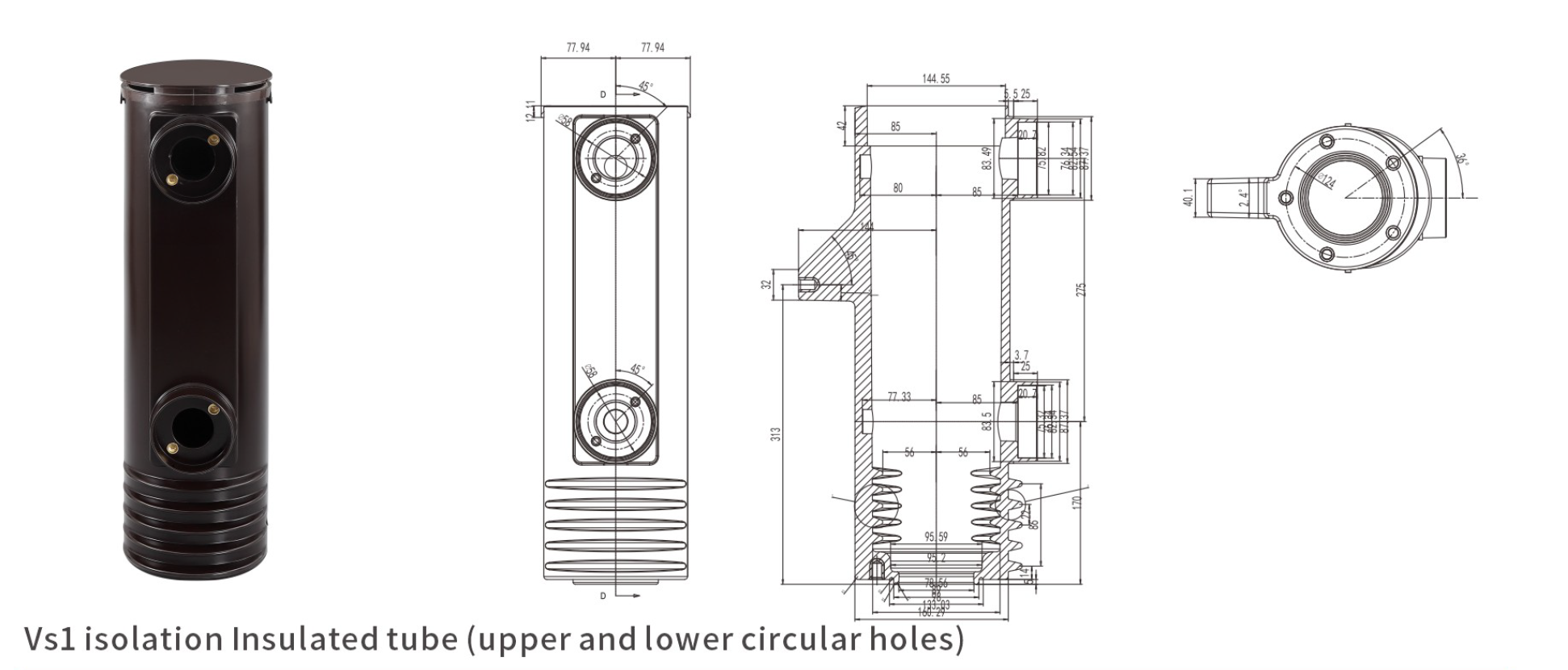 Tube isolé