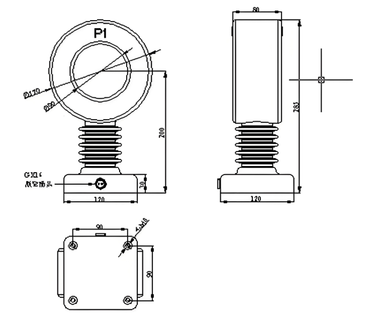 CYECT2-11 Electronic Current Transformer