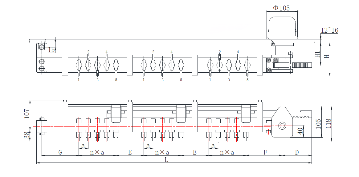 WST-Series No-load Strip Tapping Switches
