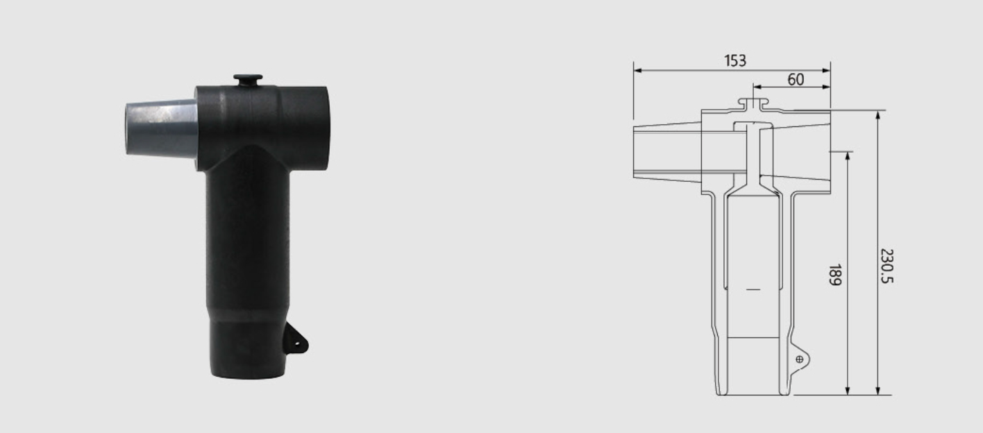Connecteur arrière de type IEC