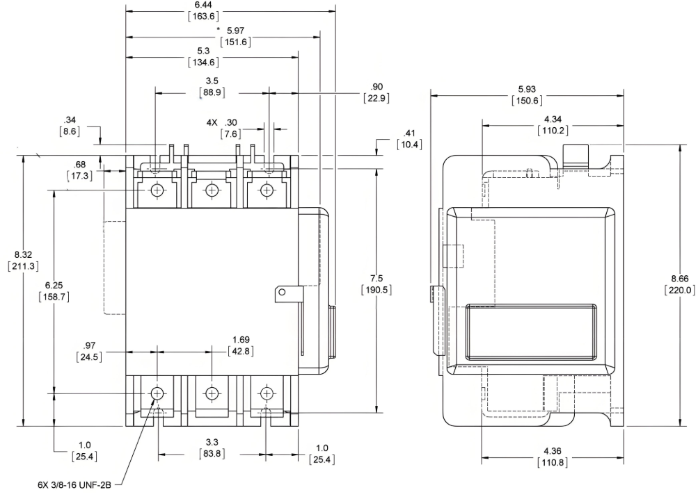 600V-1.5kV Low-Voltage Vacuum Contactor