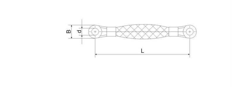 Kupfergeflecht flexible Verbindung (Kupferpressfittings an beiden Enden)