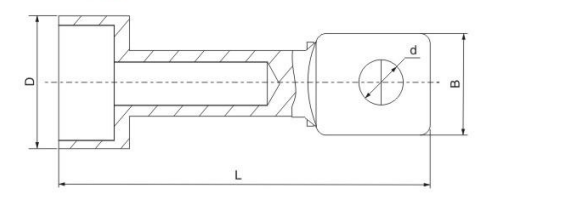 DT-F wasserdichter Kupferendstecker