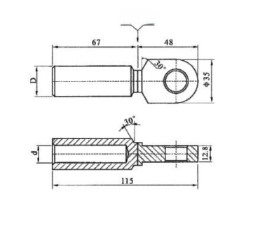 Terminale intermedia DTL rame alluminio