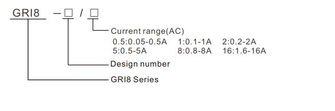 Current Monitoring Relay GRI8
