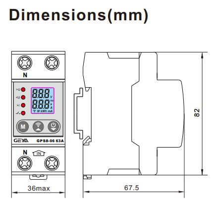 GPS8-06 Voltage / Current Protector