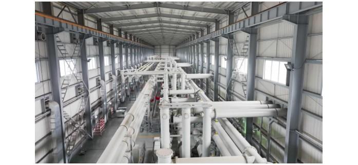 Aerial view inside the GIS room of a certain UHV converter station.jpg Aerial view inside the GIS room of a certain UHV converter station.jpg