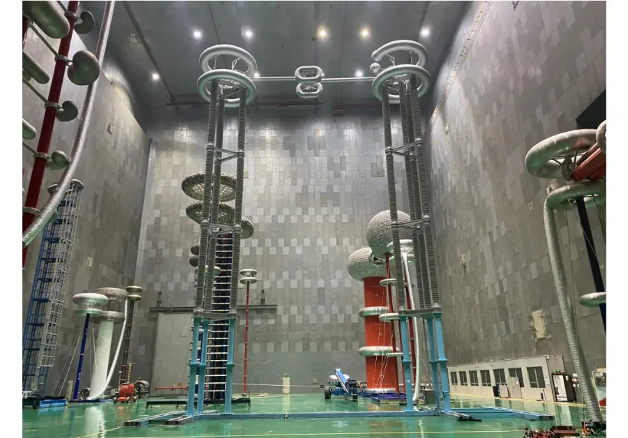 Bildmaterial des ±800kV UHVDC (Ultra-High-Voltage-Direct-Current)-Übertragungsprojekts