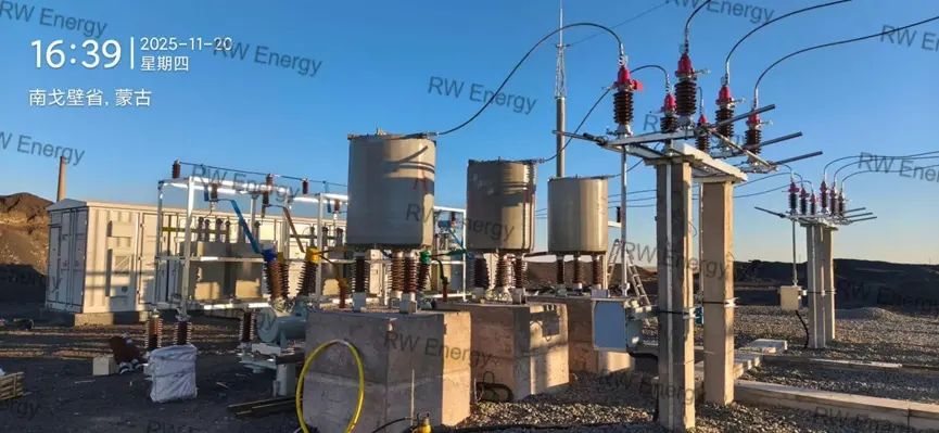 Mongolia Gold Mine High Voltage Reactive Power Compensation Project