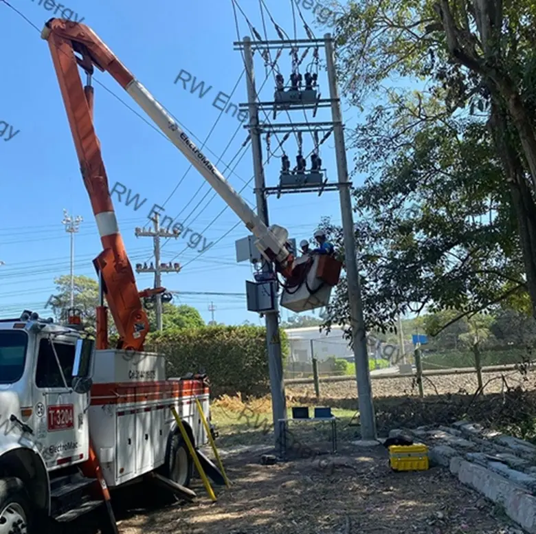 RW Energy Colombia PV Plant 35 kV Recloser Controller Project Case Study