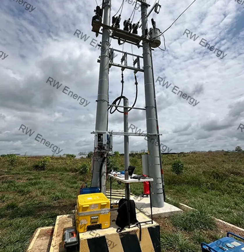RW Energy Colombia PV Plant 35 kV Recloser Controller Project Case Study