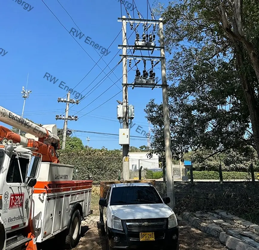RW Energy Colombia PV Plant 35 kV Recloser Controller Project Case Study
