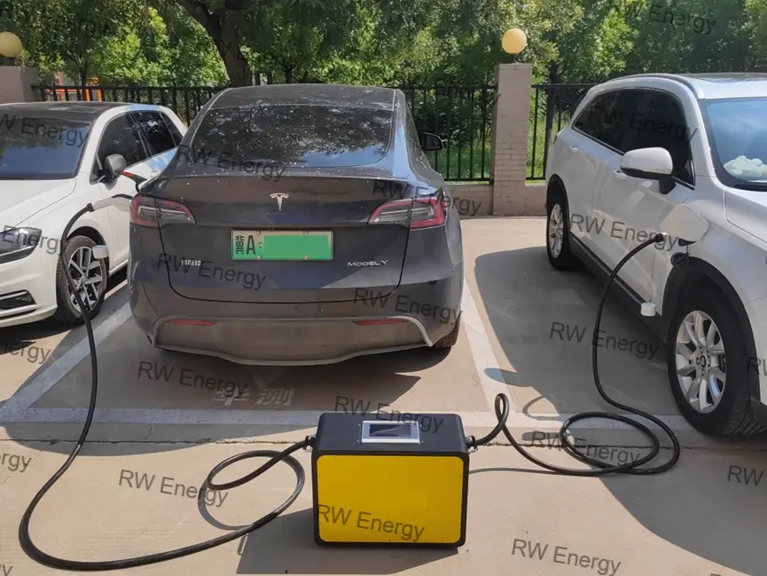 15 Units 20kW Portable V2V DC Chargers for Shijiazhuang EV Rescue Service Mobile Charging Upgrade