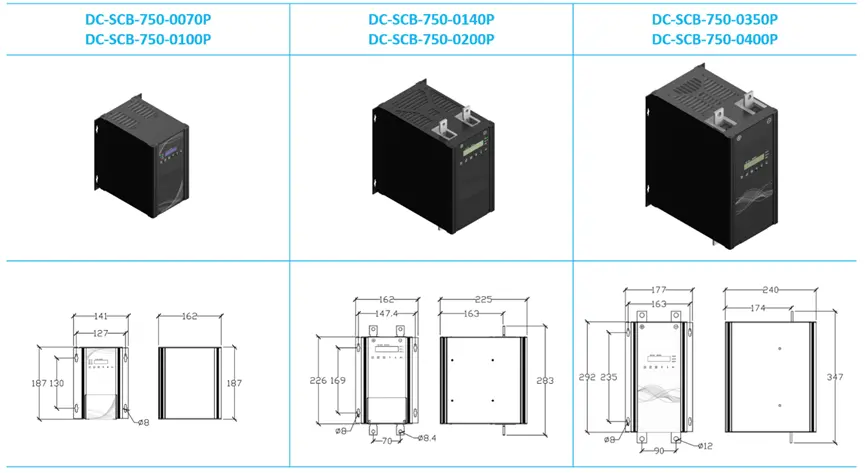 Solid State Circuit Breaker 800VDC Ultra Fast Protection