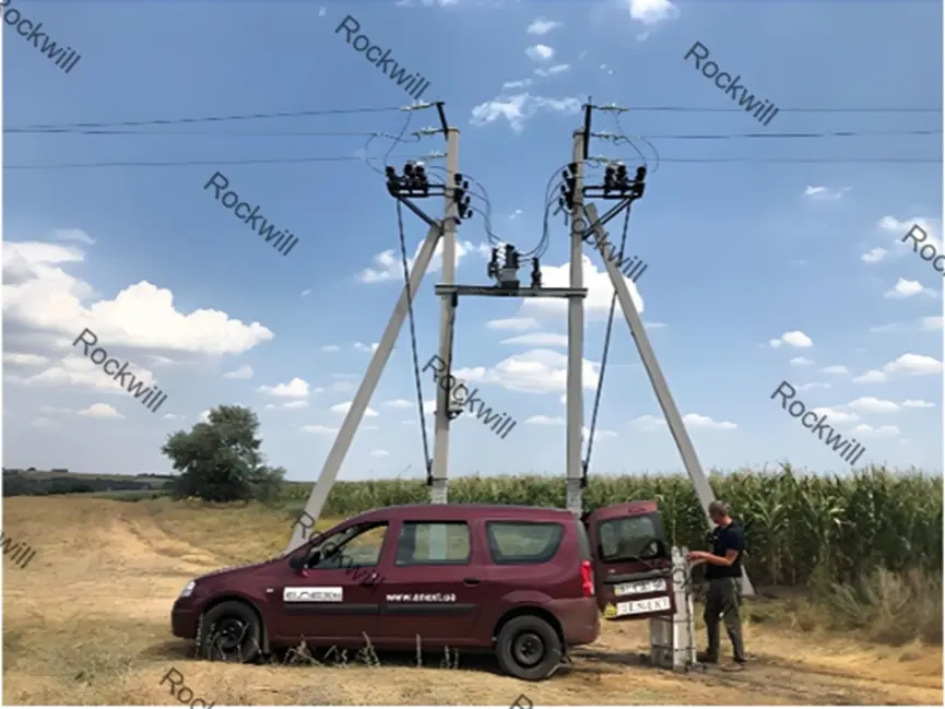 Rockwill Ukraine 186 Units 12kV Outdoor Vacuum Recloser Project Success Case