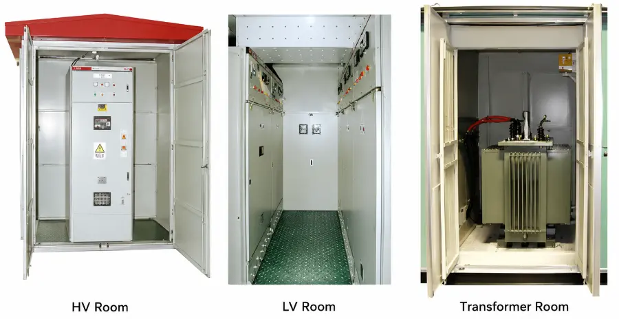 Prefabricated Substation(US-style, EU-style)12kV 24kV 36kV 40.5kV 
