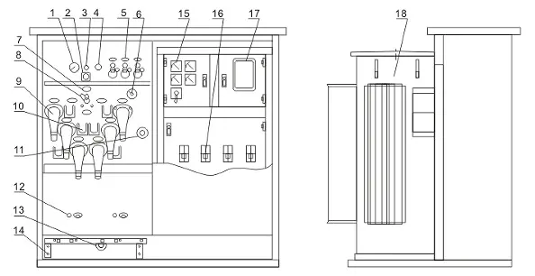 Customizable Pad mounted transformer for residential subdivision