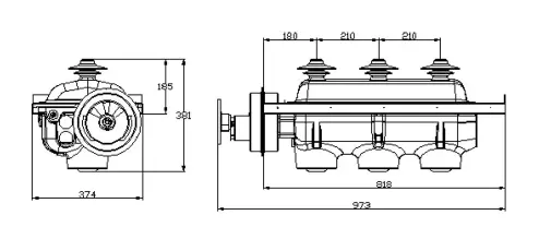 Reliable SF6 Load Break Switch for Power Grids 24kV