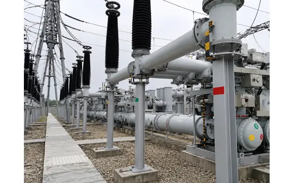 252kV HV gas-insulated metal-enclosed switchgear(GIS) for Substation Product Show