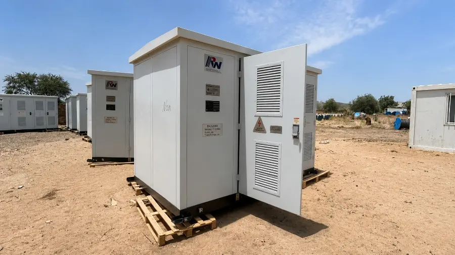 The package substation has arrived at the location designated by the customer.jpg