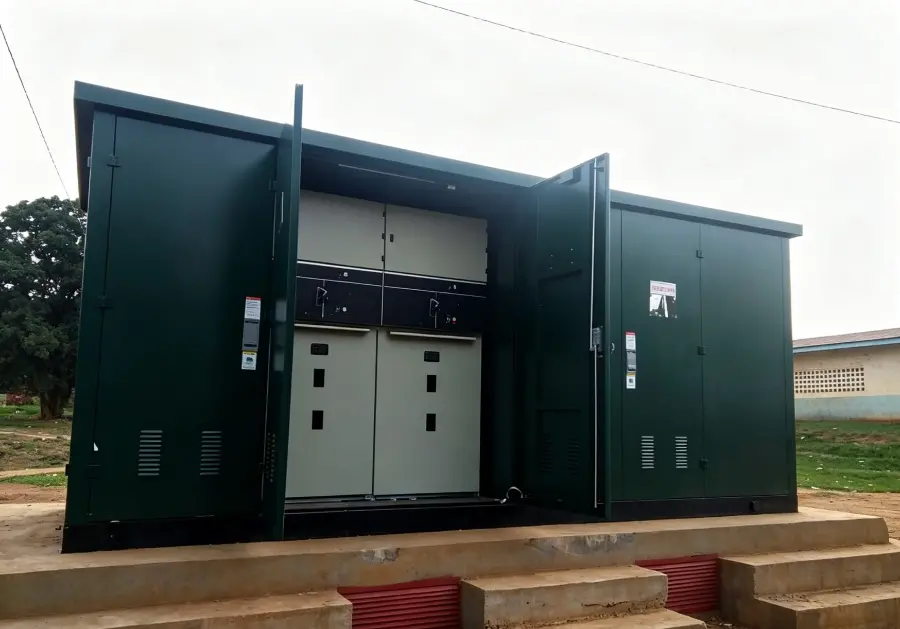 On-site Operation Photos of 33kV Compact Substation