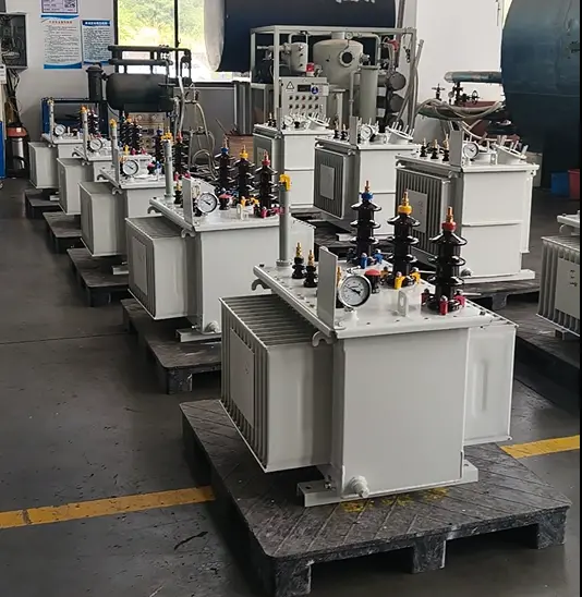 Oil-Immersed Fully Sealed Transformer Site Assembly Drawing
