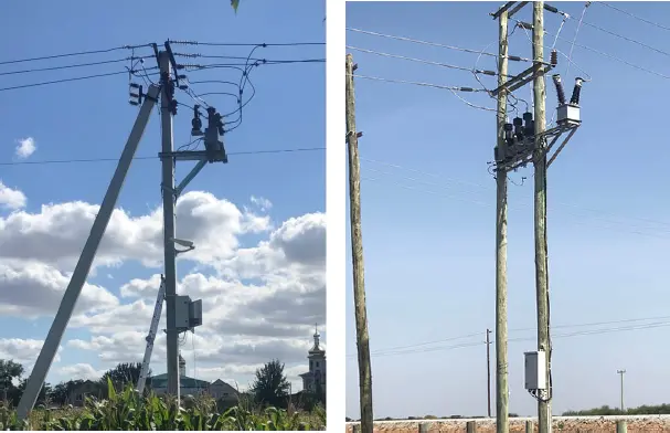 Three-phase Smart Vacuum recloser/reclosure Site Operation Photo