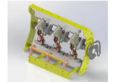 Outdoor Gas Insulated Ring Main Unit Load break switch