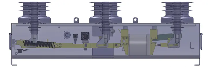 Outdoor Medium Voltage Recloser (Reclosure) Magnetic actuator