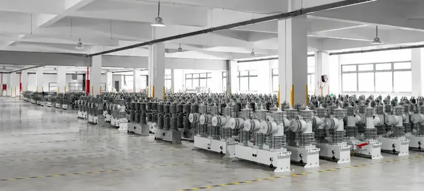 smart distribution recloser China supplier factory view