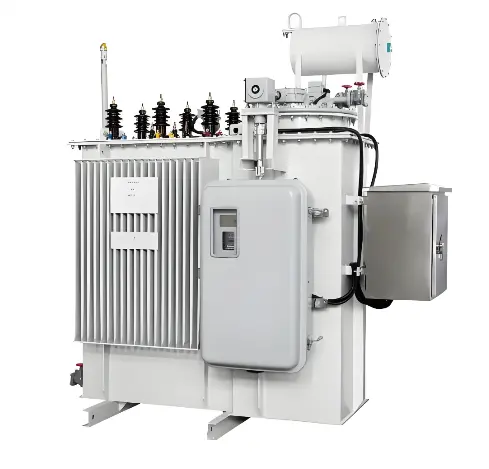 Rockwill three-phase automatic step voltage regulator with OLTC and smart controller.
